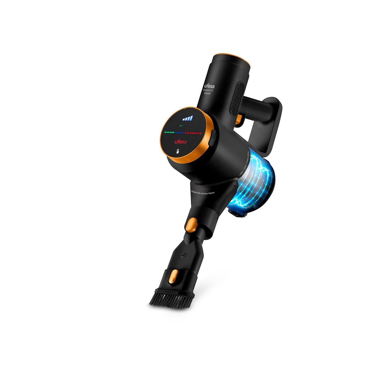 Aspirador de escoba Ufesa U5 Flex Digital con pantalla táctil 5