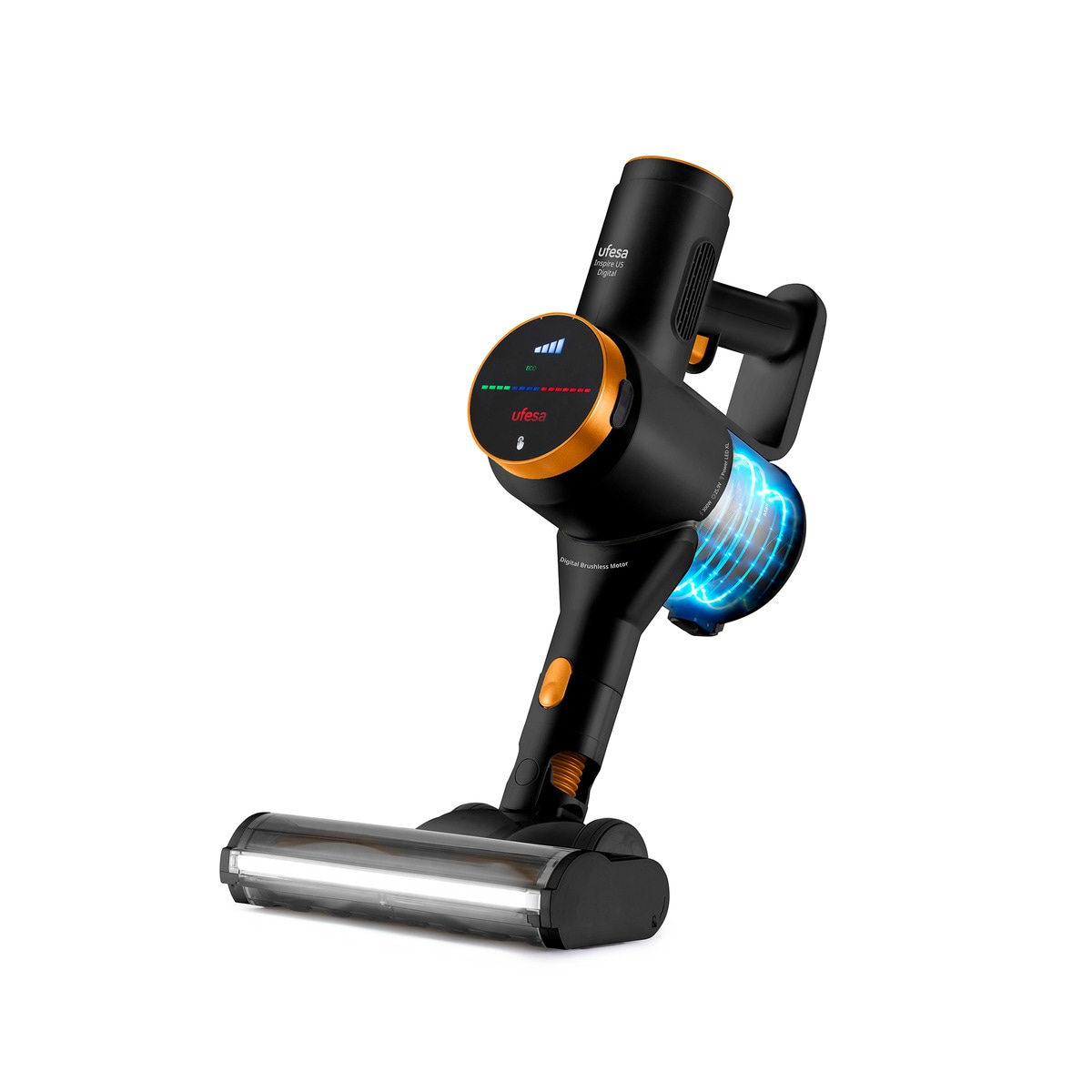 Aspirador de escoba Ufesa U5 Flex Digital con pantalla táctil 4