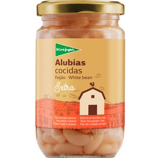 alubia blanca cocida extra frasco 200 g - El Corte Ingles