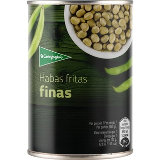 habas extrafinas en aceite de oliva virgen lata 290 g neto escurrido - El Corte Ingles