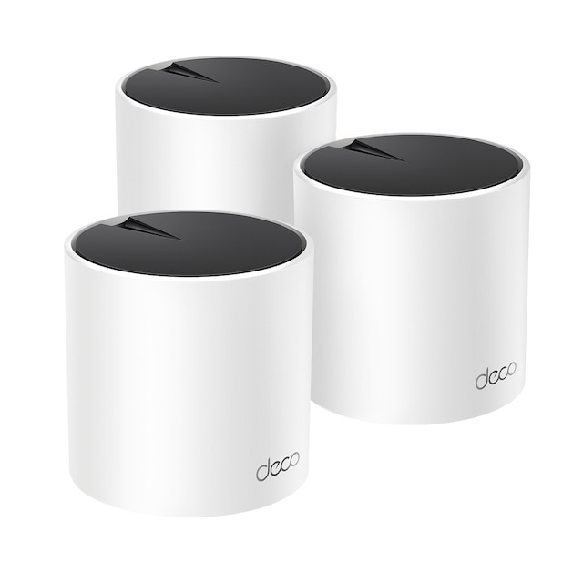 Imagen 0 de Sistema Wi-Fi 6 Mesh TP-Link Deco X55, AX3000, IA, Seguridad Avanzada, Puertos Gigabit, Pack de 3
