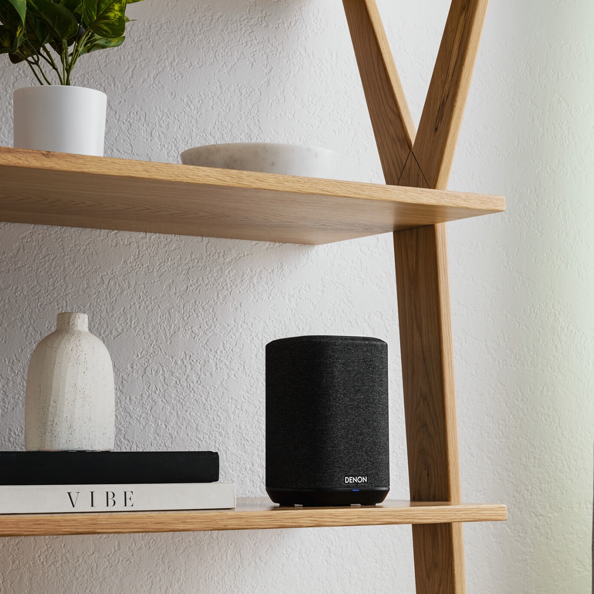Altavoz de estantería Denon Home 150 Wi-Fi, Bluetooth, HEOS integrado Negro-5