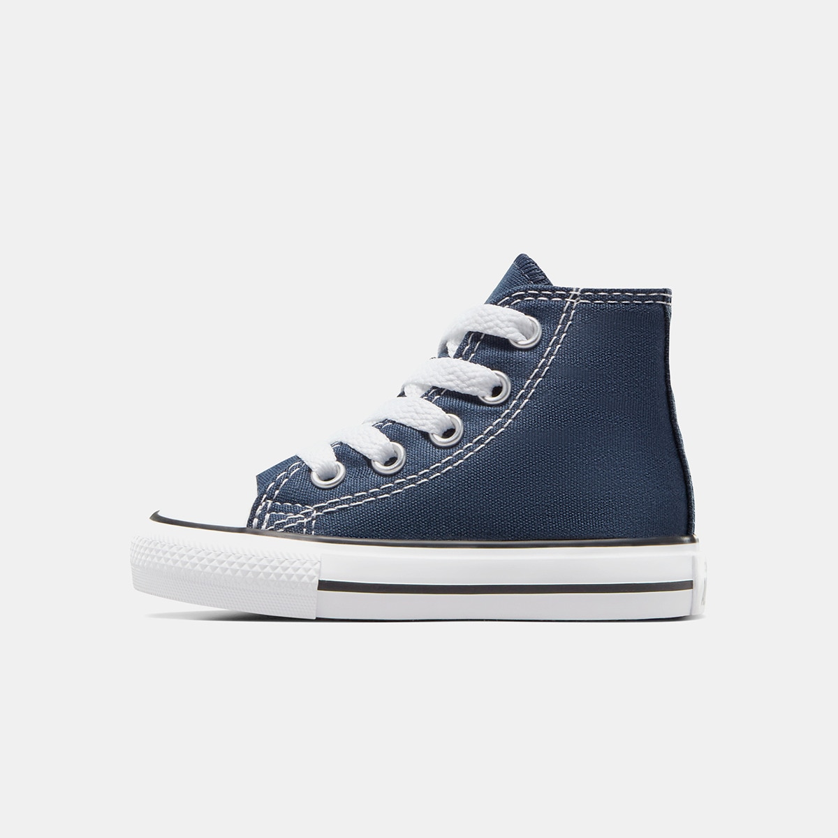 Imagen 3 de Zapatillas casual de bebés/niños Chuck Taylor All Star Alta Lona Converse - Azul marino Azul marino