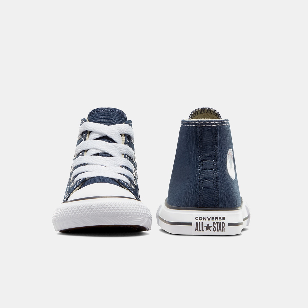 Imagen 4 de Zapatillas casual de bebés/niños Chuck Taylor All Star Alta Lona Converse - Azul marino Azul marino