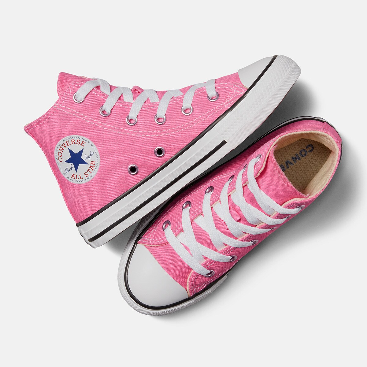 Sapatilhas Casual Infantil Chuck Taylor All Star Converse Rosa-2