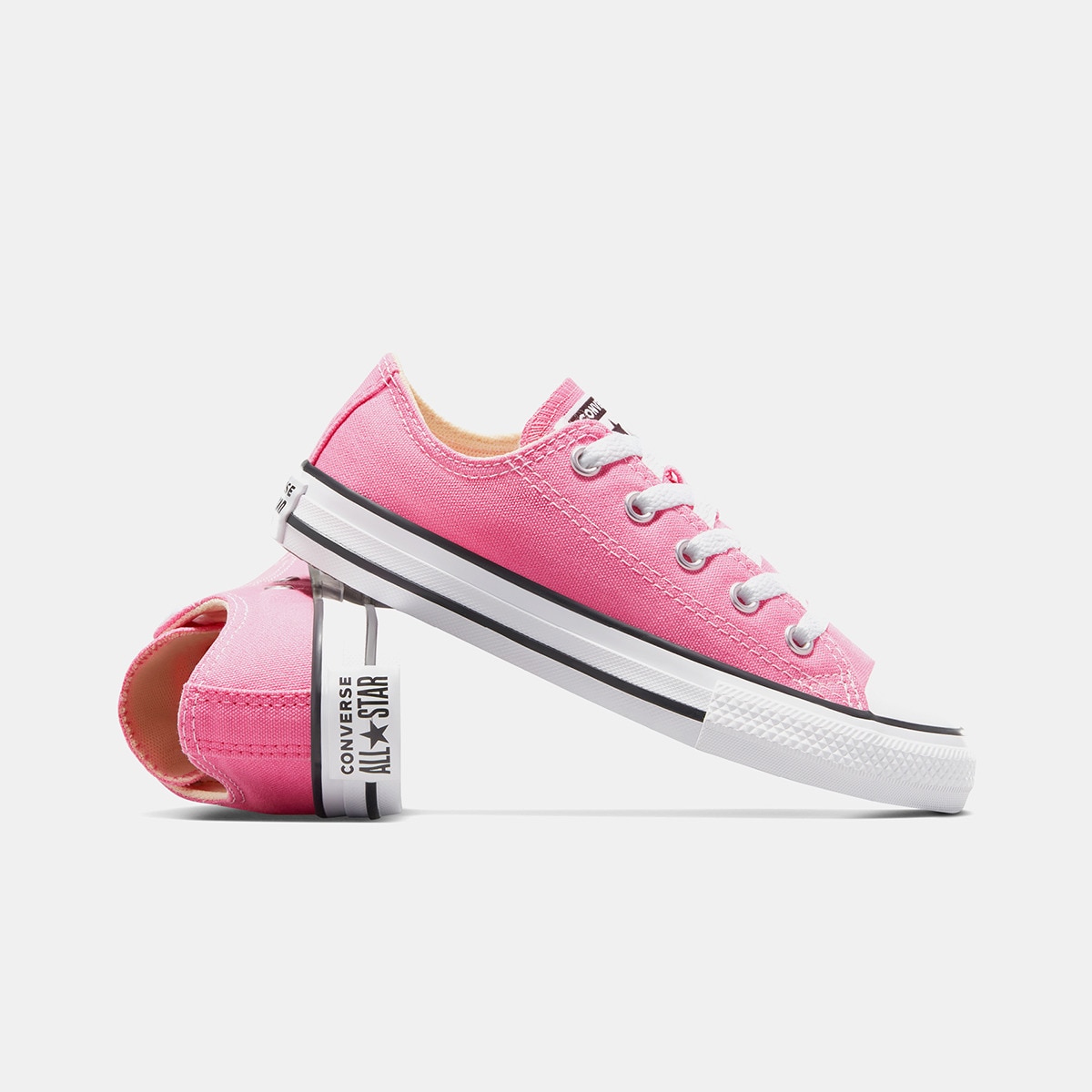 Sapatilhas Casual Infantil Chuck Taylor All Star Converse Rosa-6