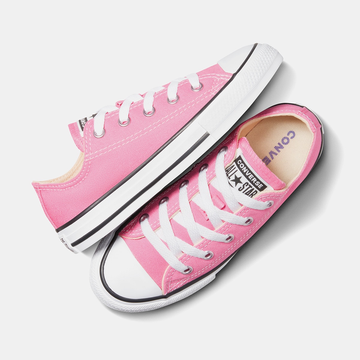 Sapatilhas Casual Infantil Chuck Taylor All Star Converse Rosa-3