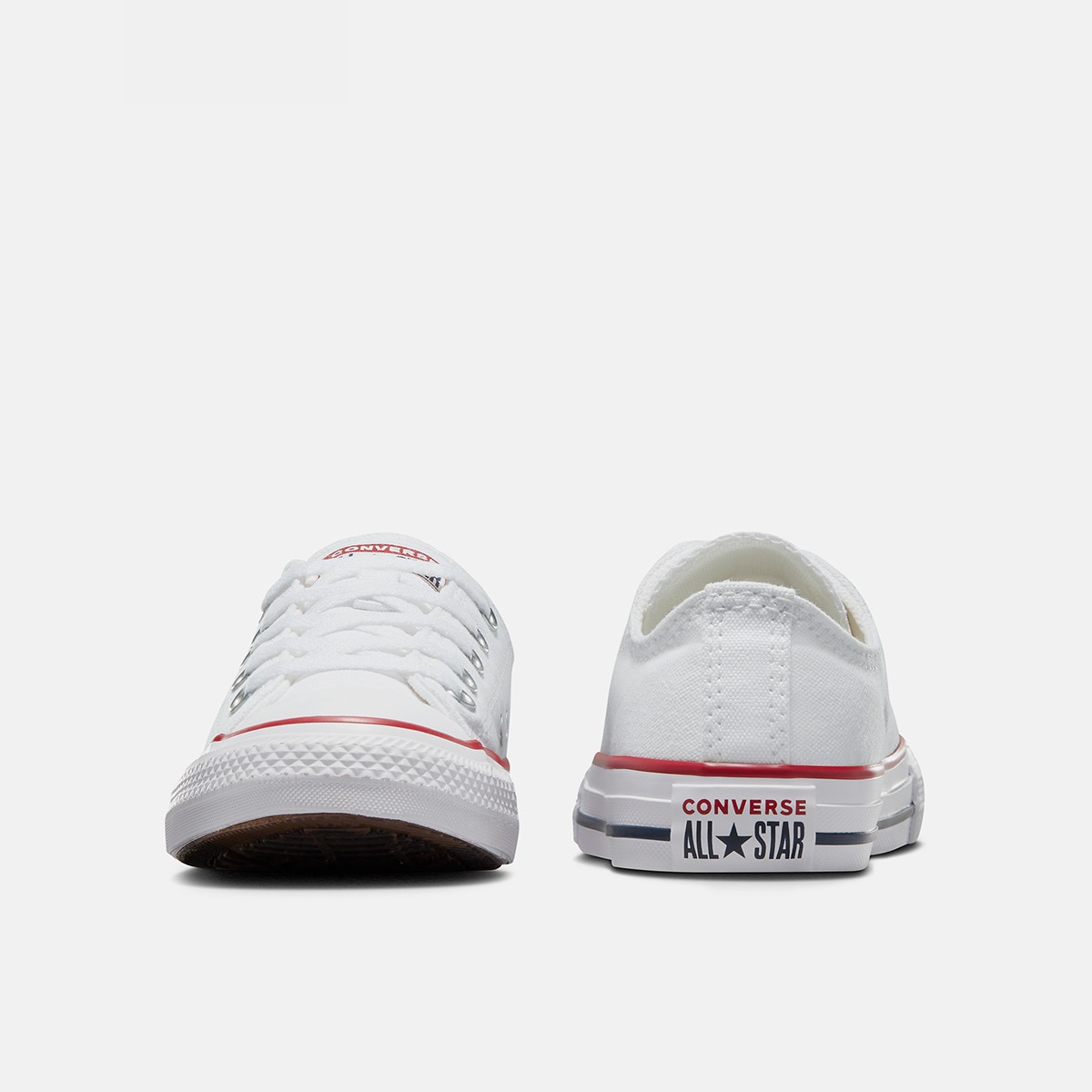 Imagen 3 de Zapatillas casual de niños Chuck Taylor All Star Baja Lona Converse - Blanco Blanco