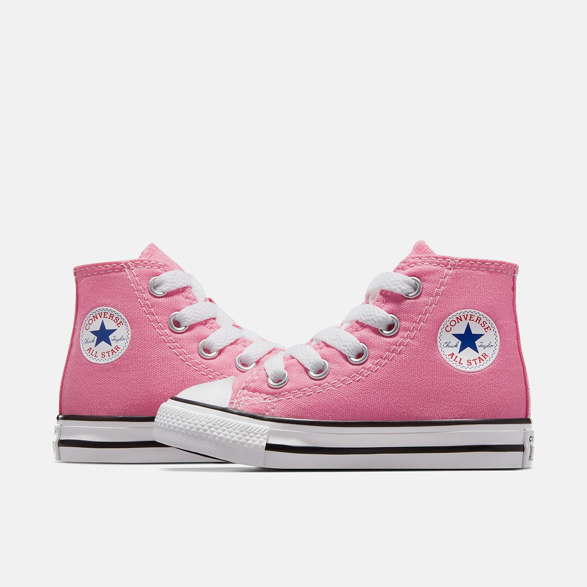 Imagen 5 de Zapatillas casual de bebés/niños Chuck Taylor All Star Alta Lona Converse - Rosa Rosa