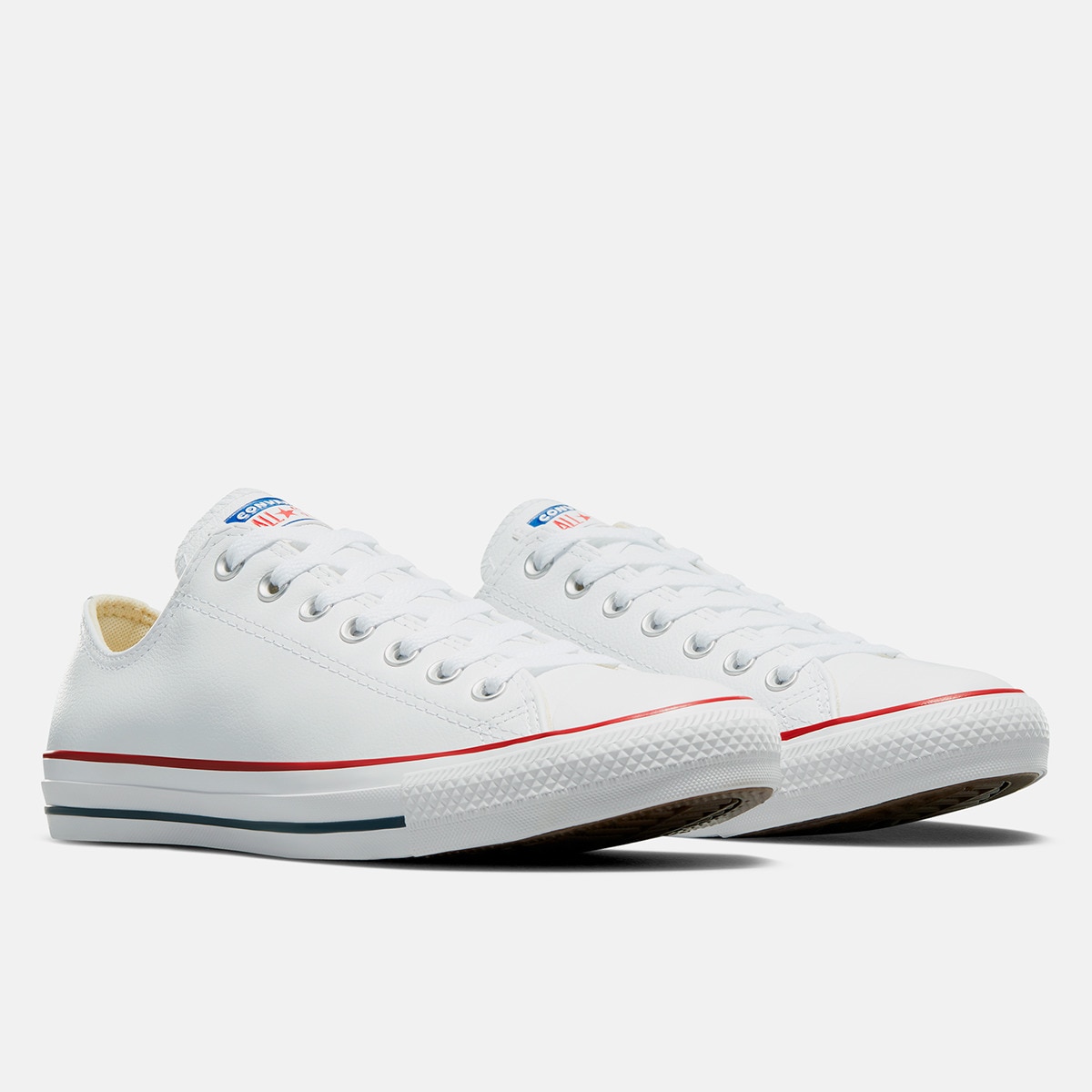 Sapatilhas Casual Unissexo Chuck Taylor All Star Pele Converse Branco-6