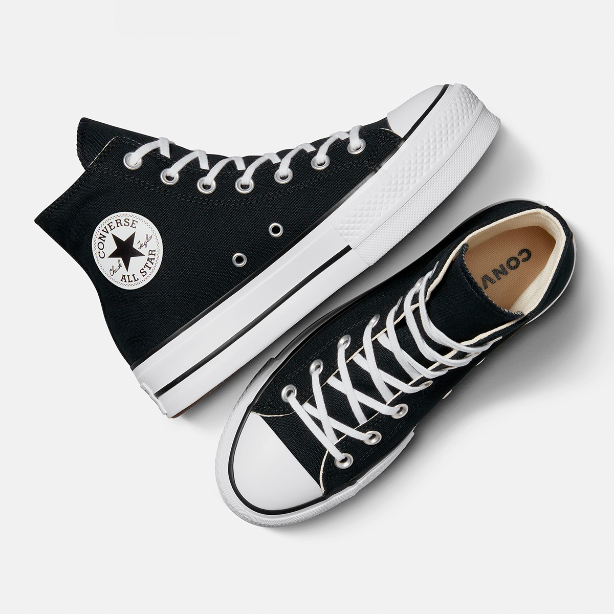 Sapatilhas Casual Chuck Taylor All Star Plataforma Converse Preto-5