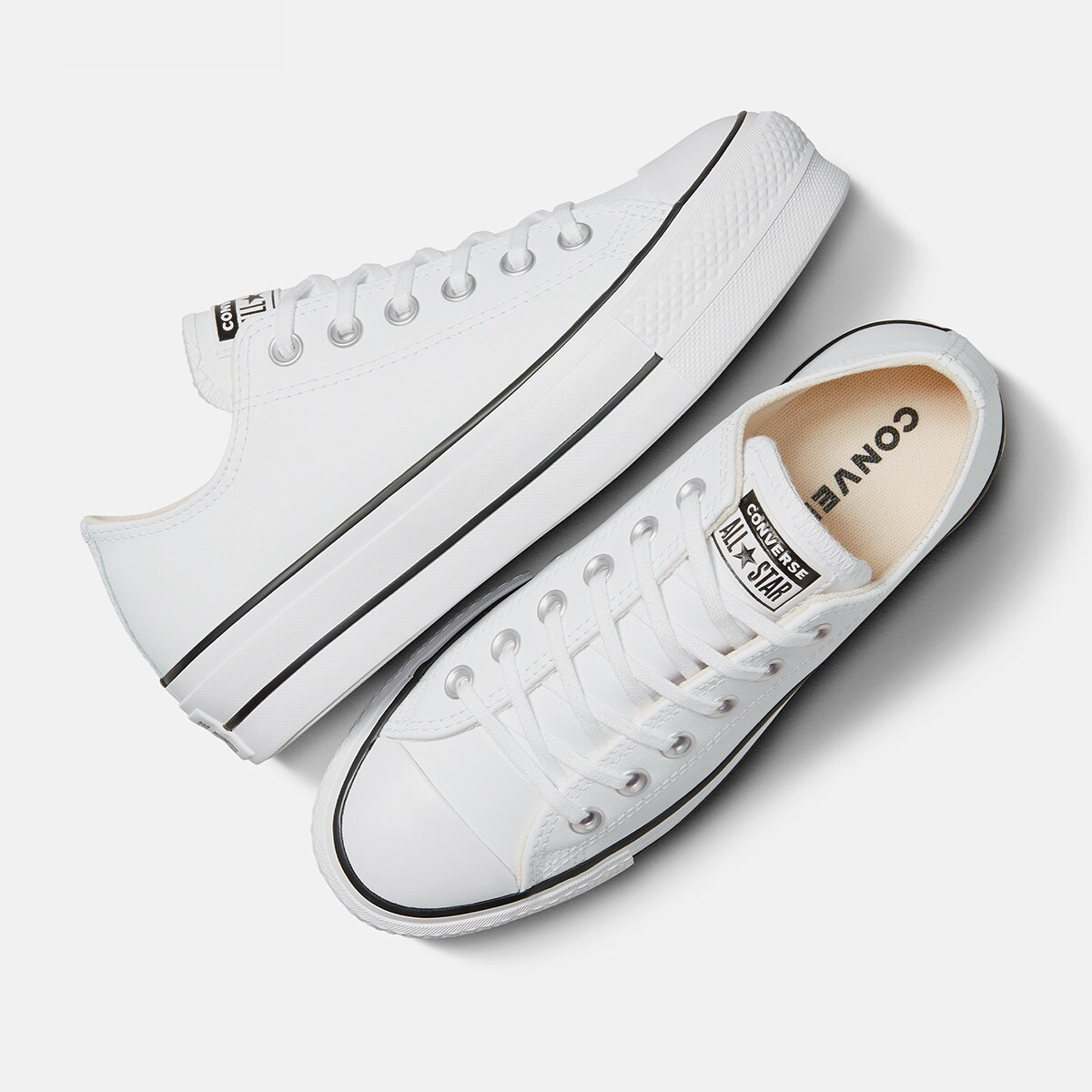 Low Top Converse All Star Cuero Precio Zapatillas Casual De Mujer