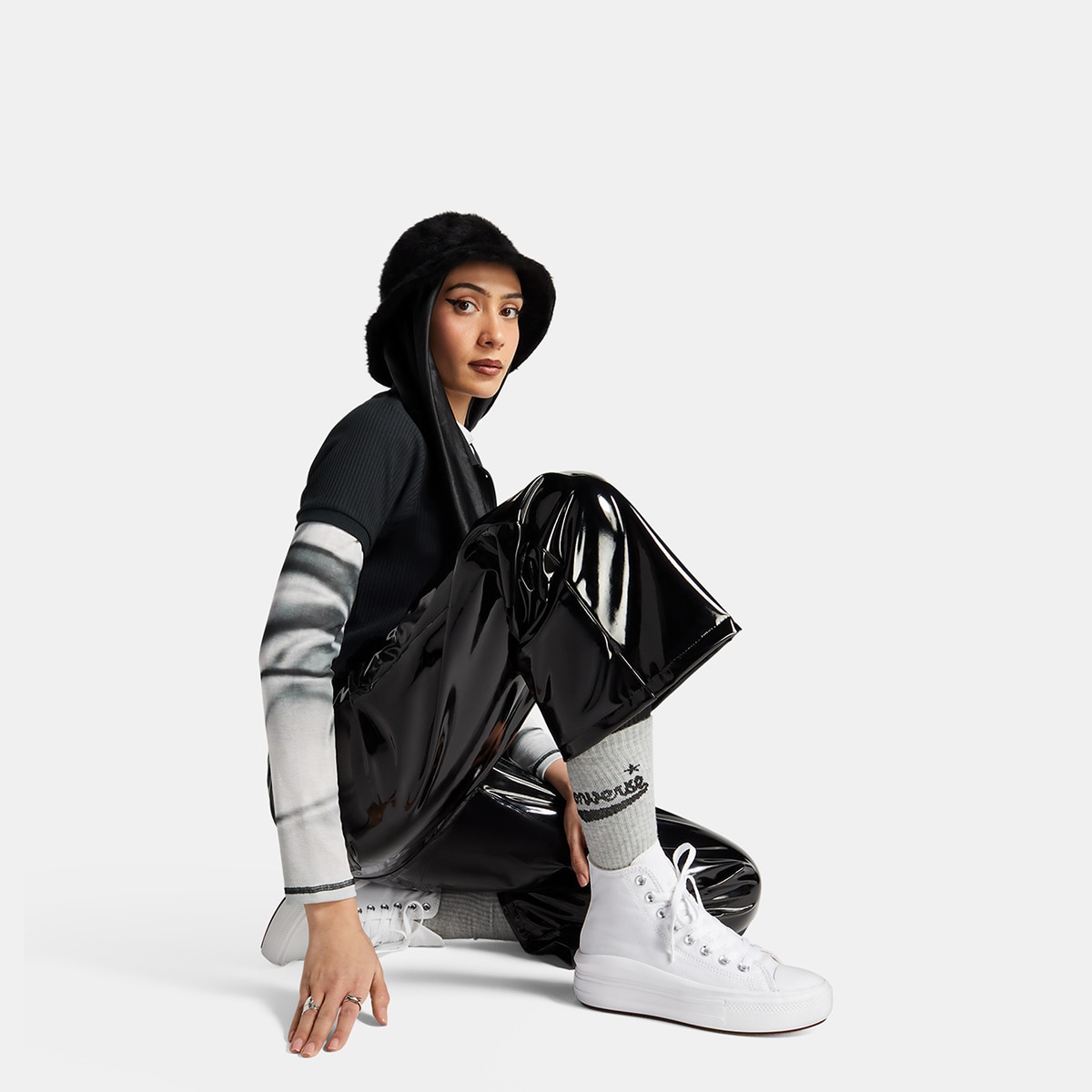 Sapatilhas Casual Chuck Taylor All Star Move Converse Branco-9