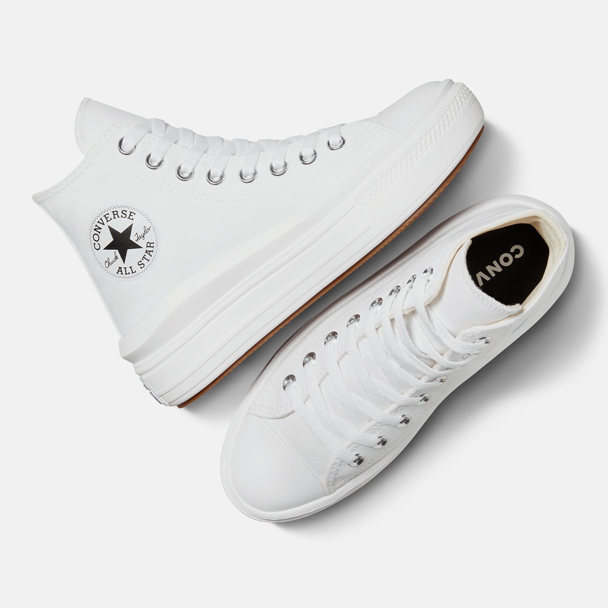 Sapatilhas Casual Chuck Taylor All Star Move Converse Branco-3