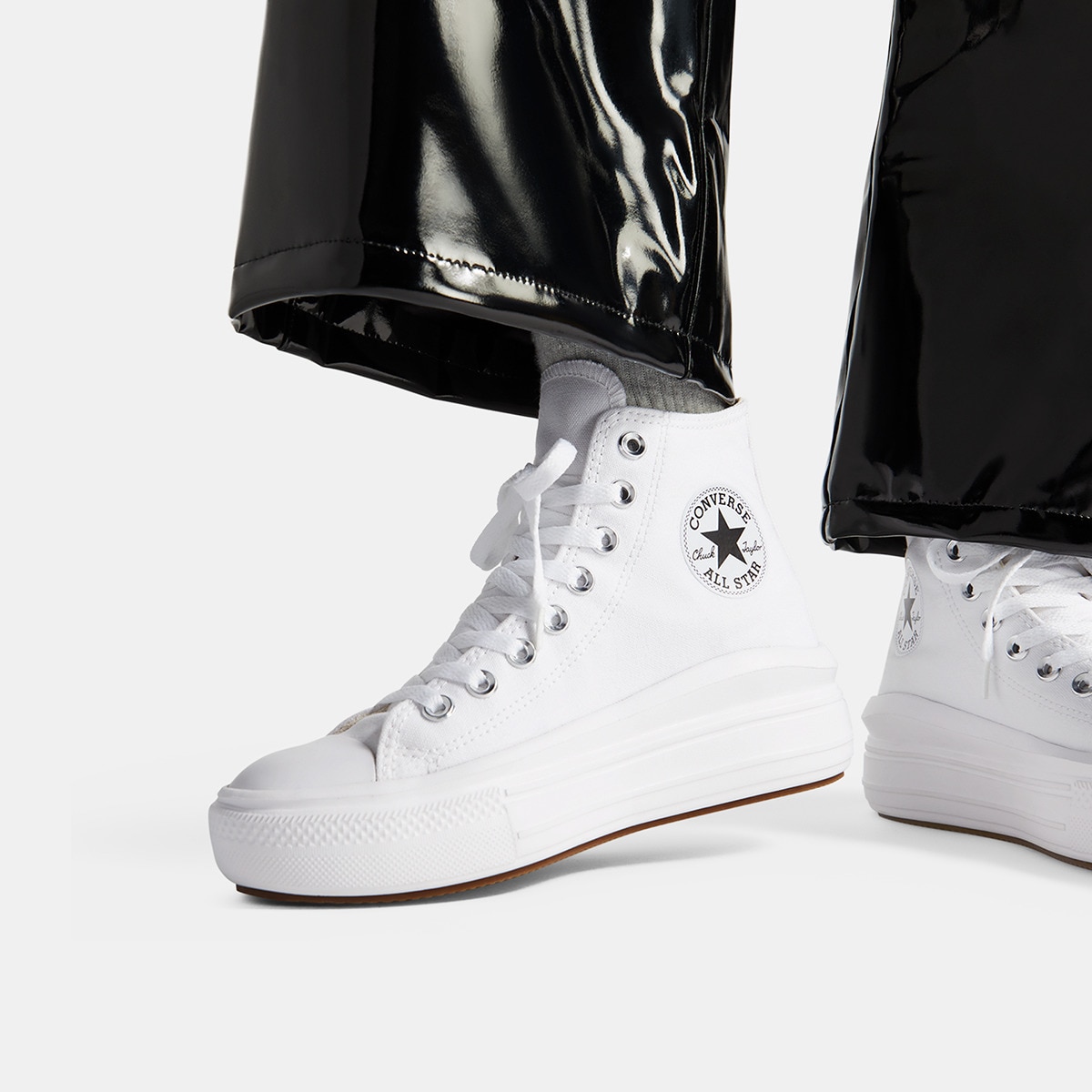Sapatilhas Casual Chuck Taylor All Star Move Converse Branco-10