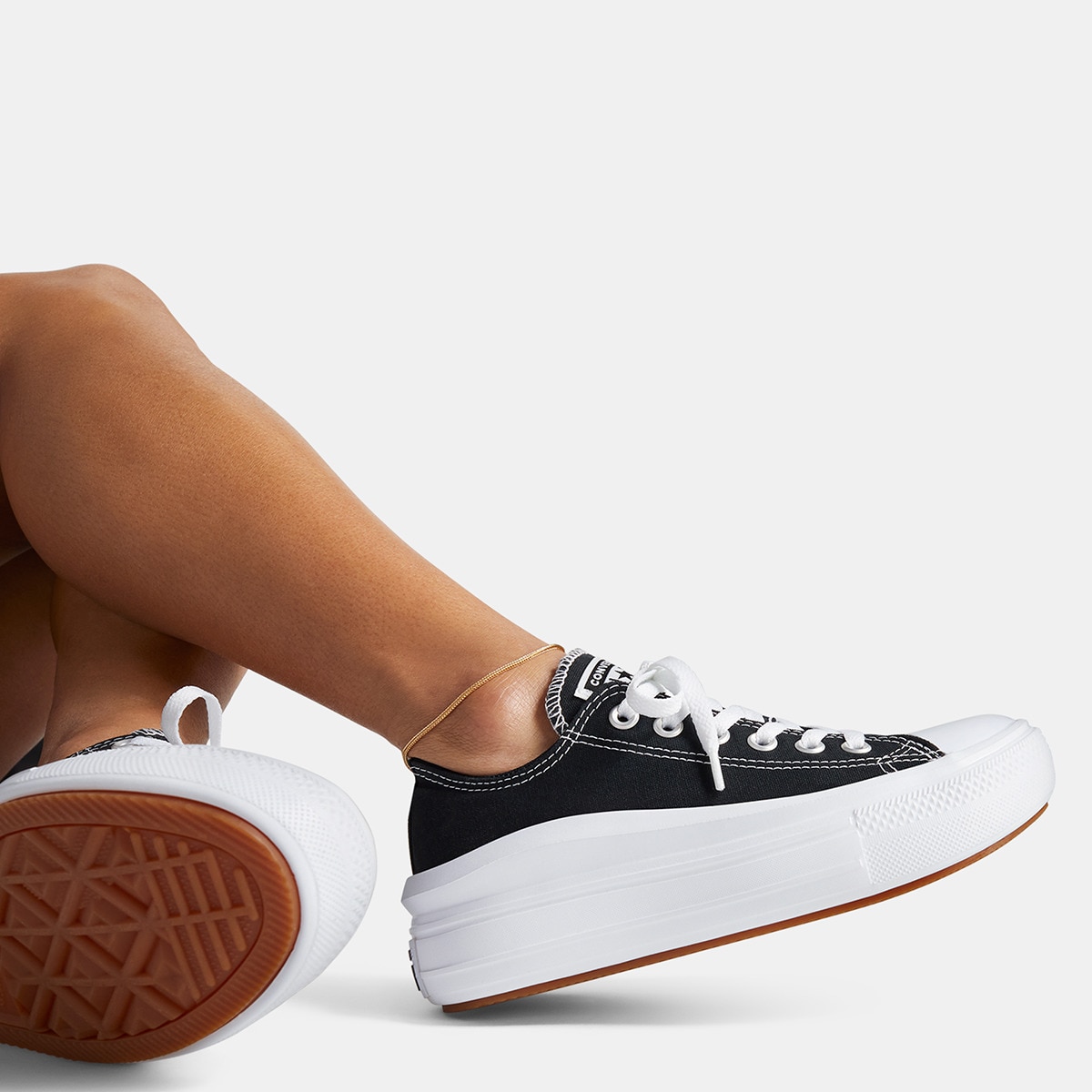 Sapatilhas Casual Chuck Taylor All Star Move Converse Preto-9