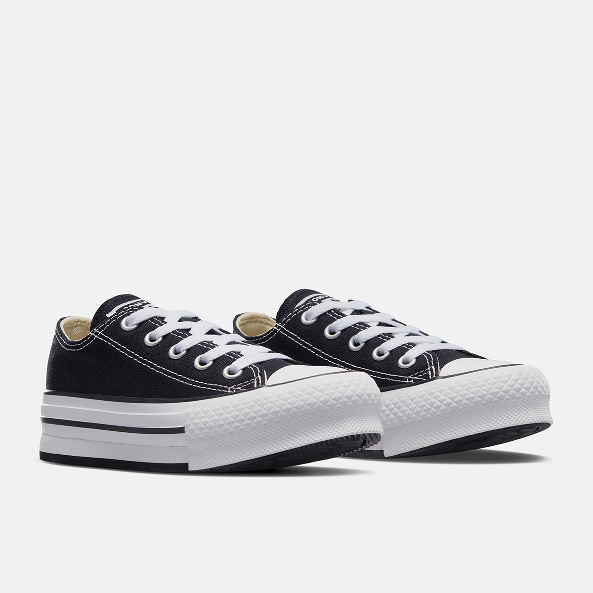 Sapatilhas Casual Infantil Chuck Taylor All Star EVA Lift Converse Preto-5