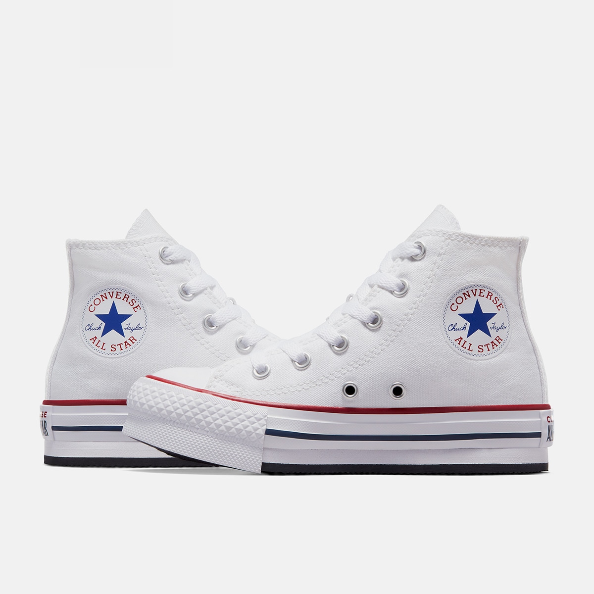 Sapatilhas Casual Infantil Chuck Taylor All Star EVA Lift Converse Branco-3