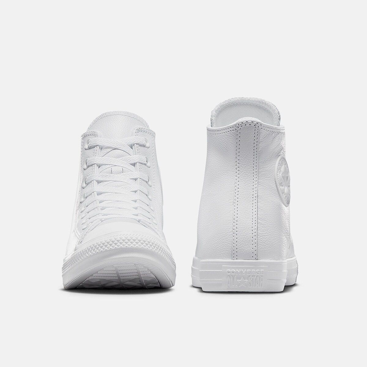 Sapatilhas Casual Unissexo Chuck Taylor All Star Pele Converse Branco-6