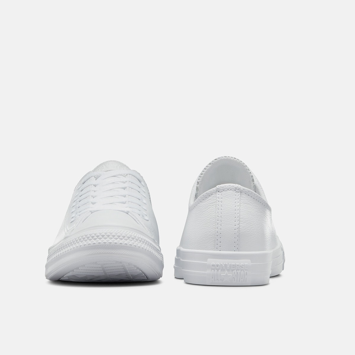 Sapatilhas Casual Unissexo Chuck Taylor All Star Pele Converse Branco-6