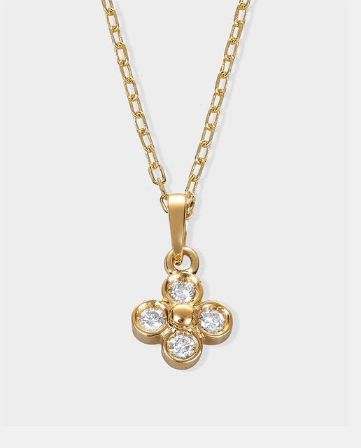 Imagen 0 de Colgante de oro y diamantes