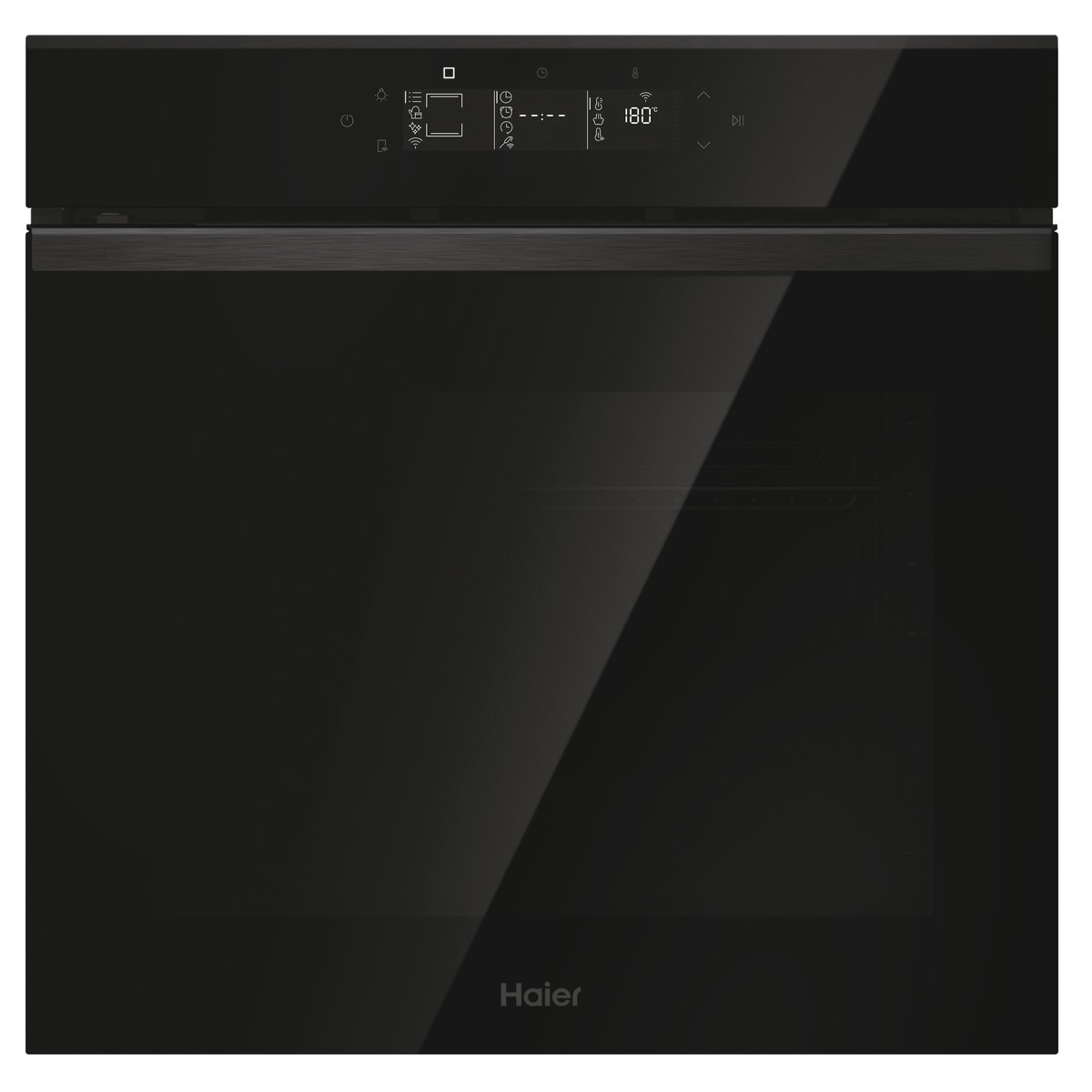 Imagen 0 de Horno multifunción Haier WIFI, limpieza pirolítica, guía telescópica - H6 ID65G3YTB