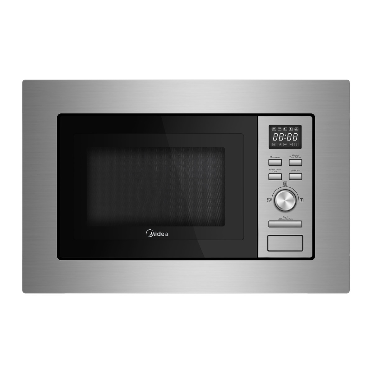 Imagem 0 de Micro-ondas com Grill Encastrável Midea MBMAG720A-X de 17 Litros - Inox
