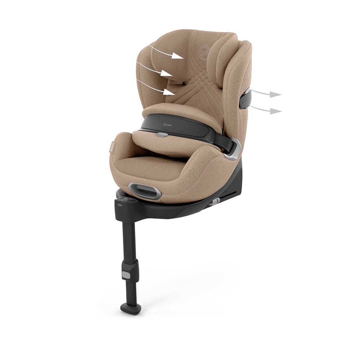 Cadeira Auto Anoris T2 i-Size Plus (76 - 125 cm) Bege-6