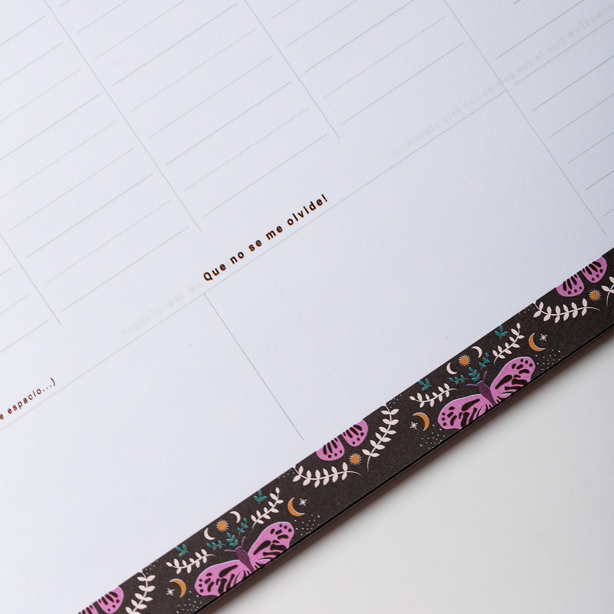 Organizador semanal 60 páginas 300x210 mm Místico UO multicolor español Multicolor-8