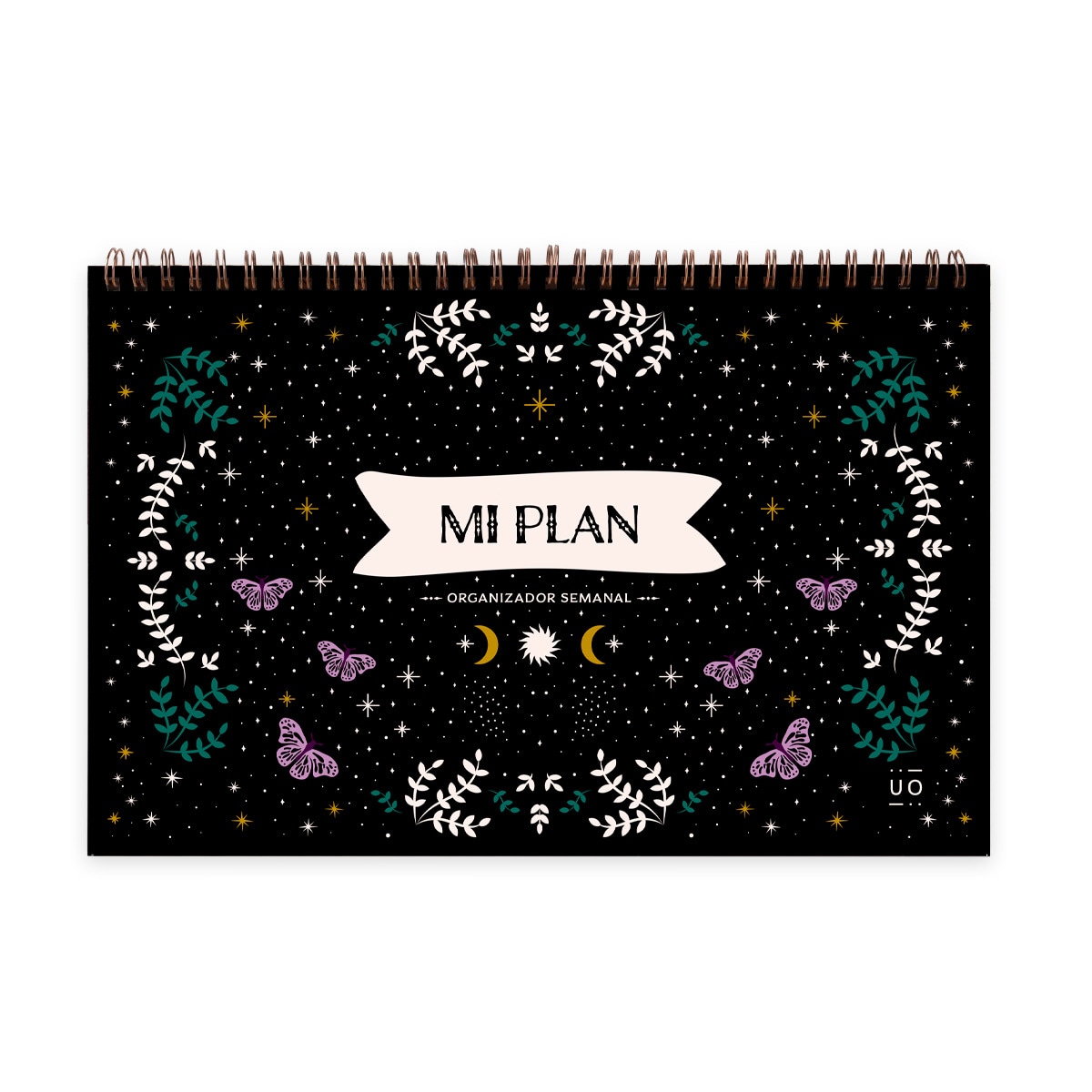 Imagem 0 de Organizador semanal 60 páginas 300x210 mm Místico UO multicolor espanhol