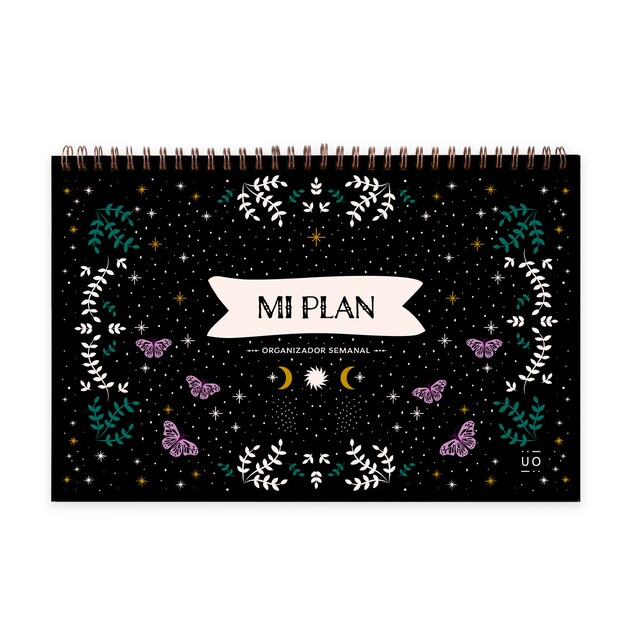 Imagen 0 de Organizador semanal 60 páginas 300x210 mm Místico UO multicolor español