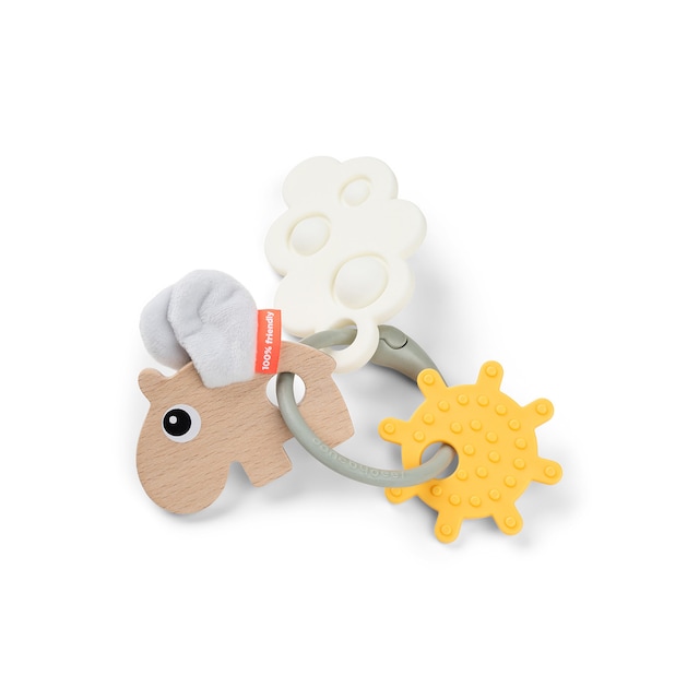 Imagem 0 de Argola de Atividades de Madeira e Silicone