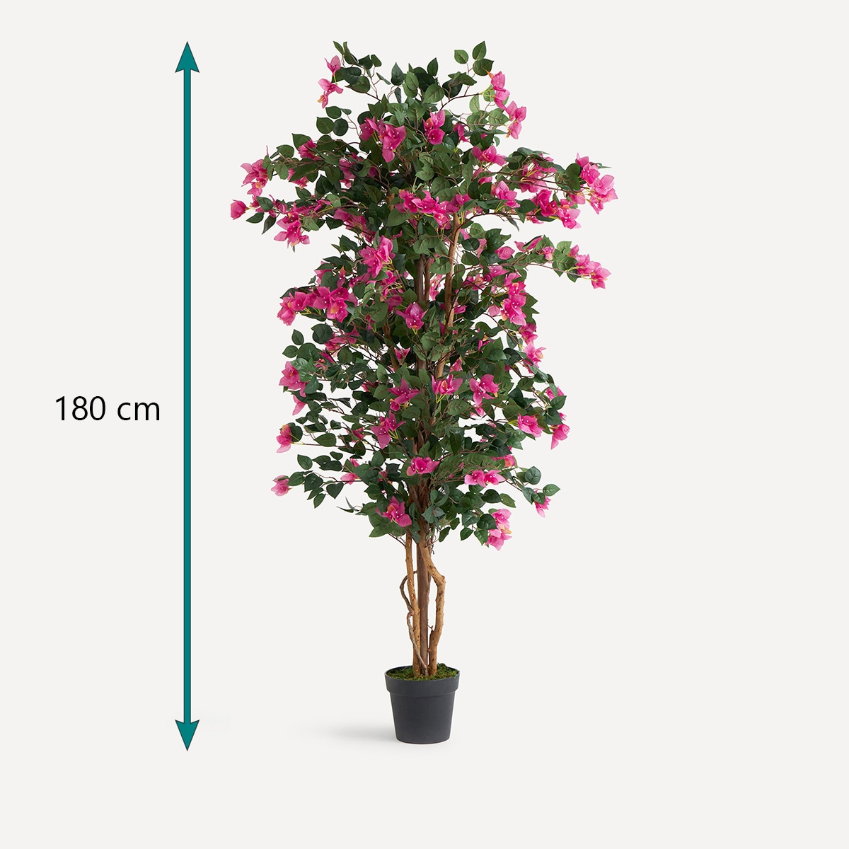 Árbol artificial de Buganvilla en maceta El Corte Inglés Fucsia-4
