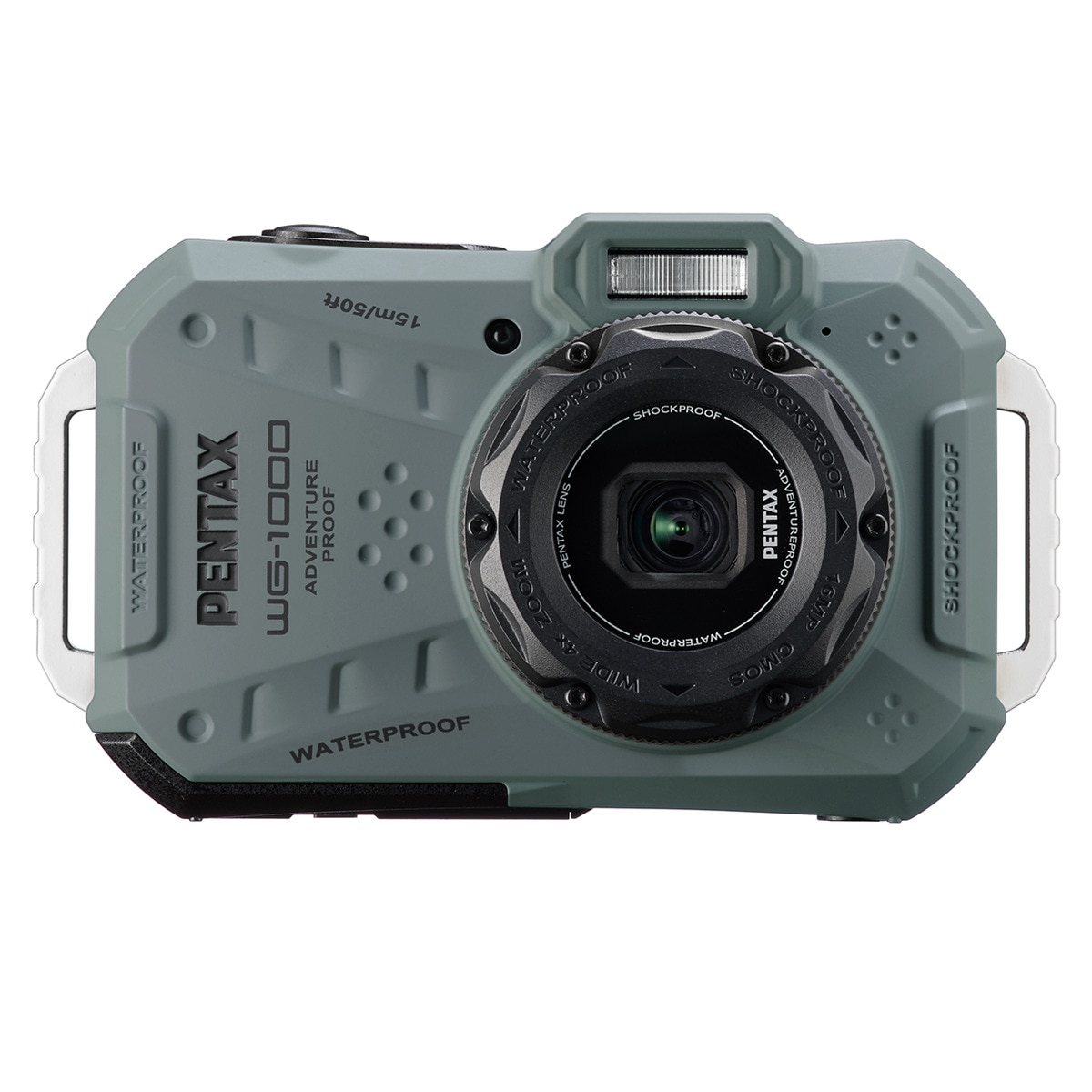 Cámara compacta de aventura Pentax WG-1000, 16 MP, vídeo Full HD Verde Oliva-1