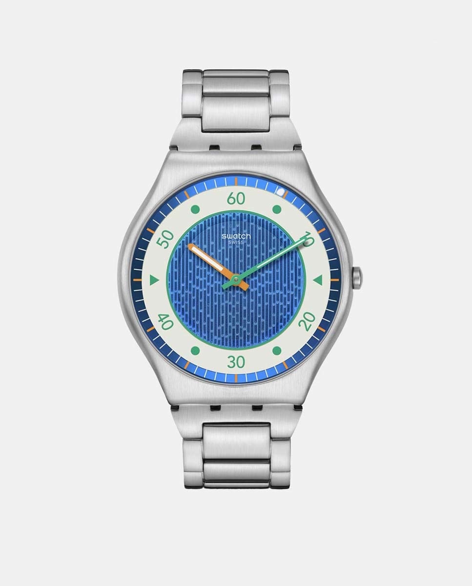 Reloj hombre Swacth Power of Nature SS07S143G acero inoxidable gris Gris-1