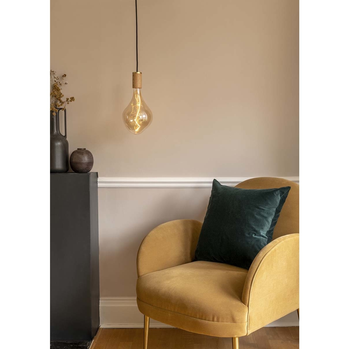 Lâmpada Decorativa LED Voronoi II Ouro-4