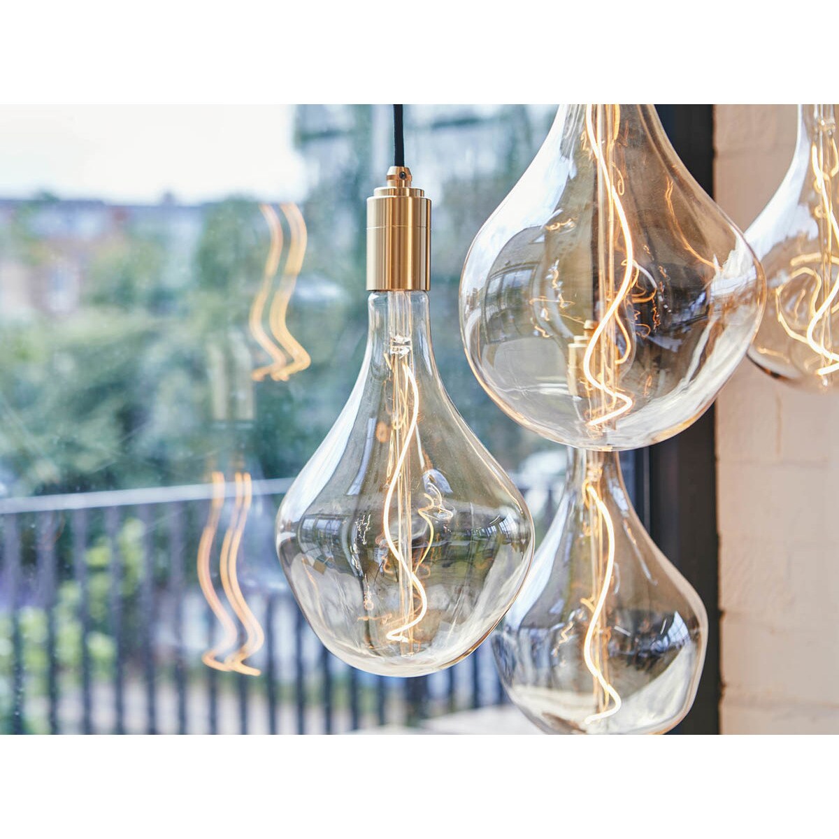 Lâmpada Decorativa LED Voronoi II Ouro-3