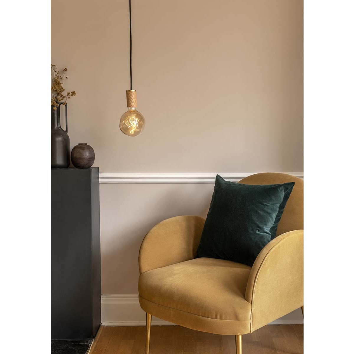 Lâmpada Decorativa LED Vorn I Ouro-4