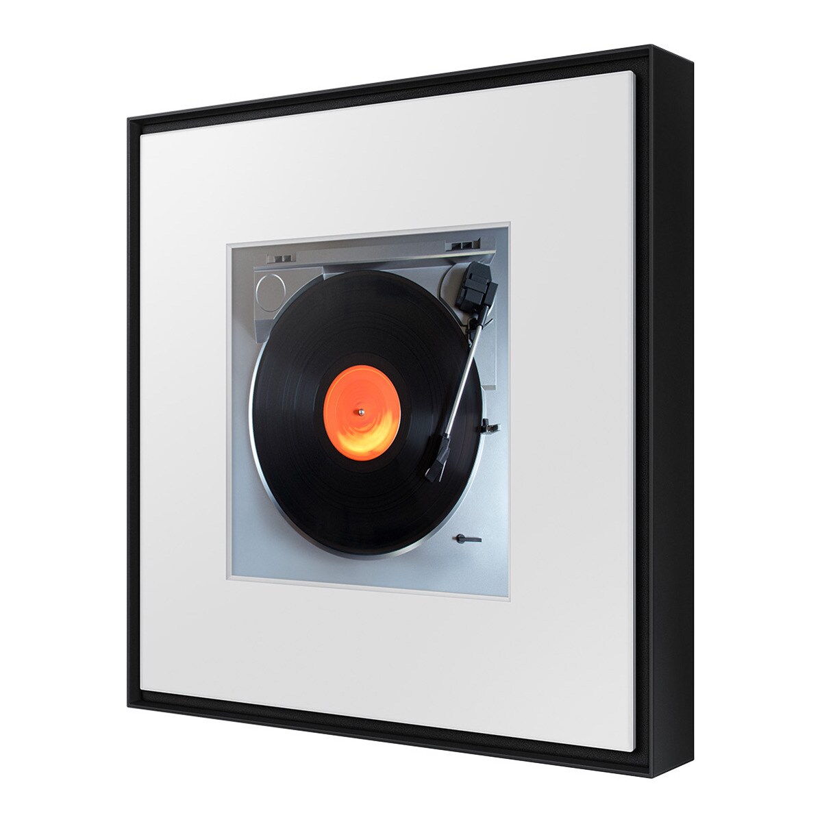 Coluna Samsung Music Frame, Dolby Atmos, Q-Symphony, 2.0, 120 W com subwoofer integrado, WiFi, suporte para assistente de voz Preto-1