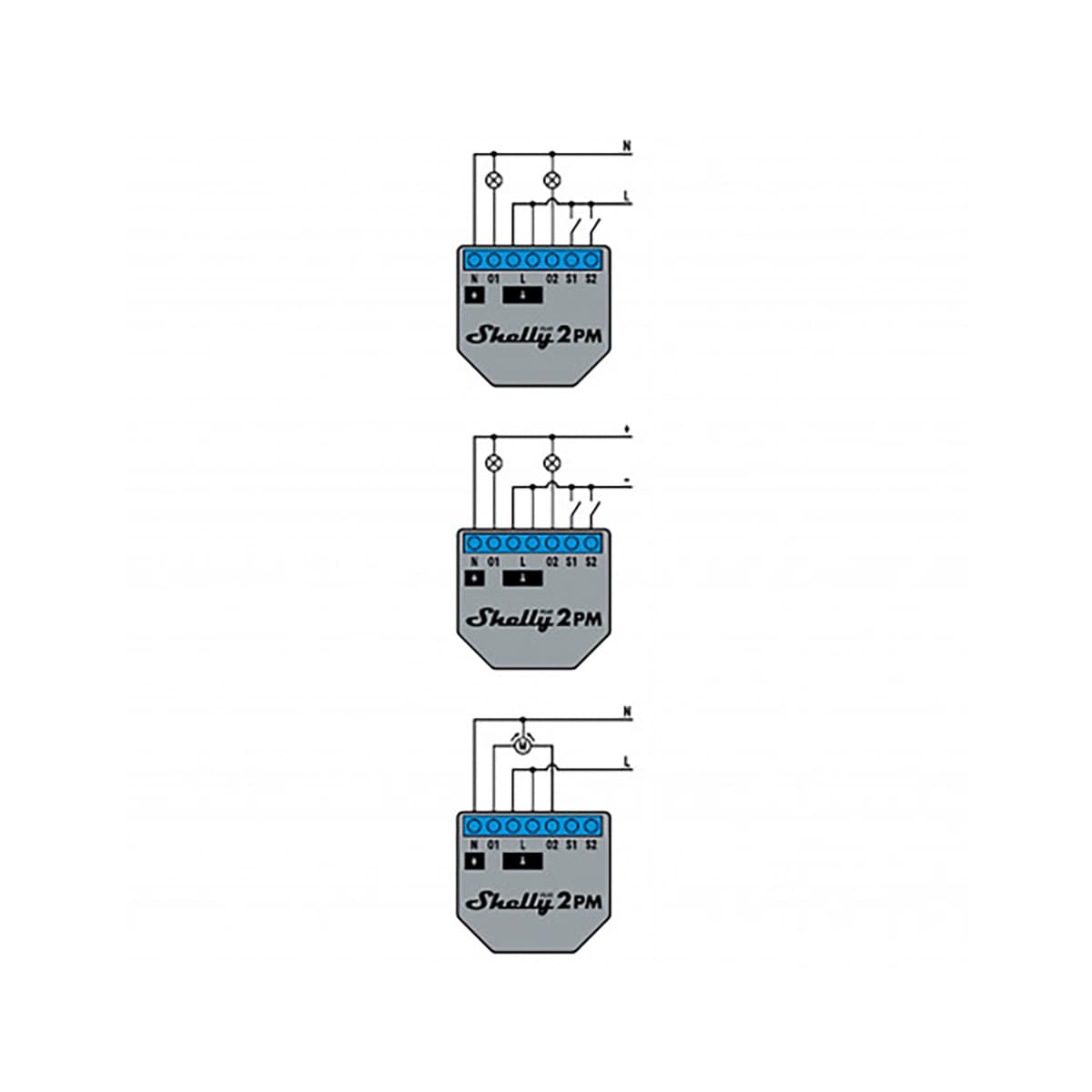 Módulo Wi-Fi BT Plus 2 PM Control Persianas Negro / Azul-3