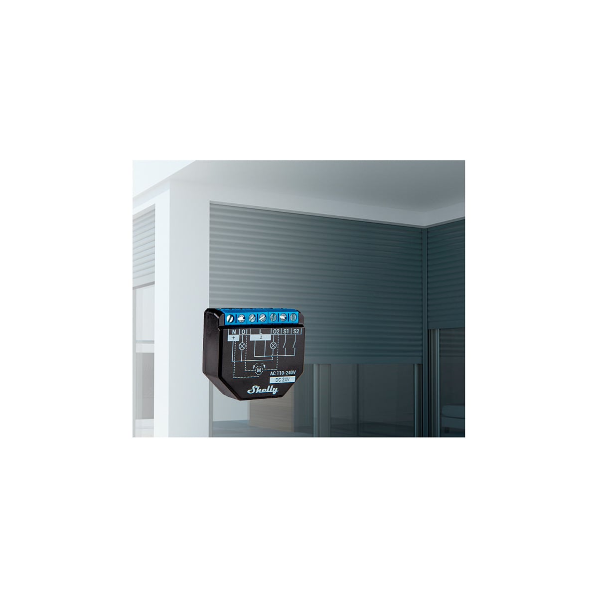 Módulo Wi-Fi BT Plus 2 PM Control Persianas Negro / Azul-2