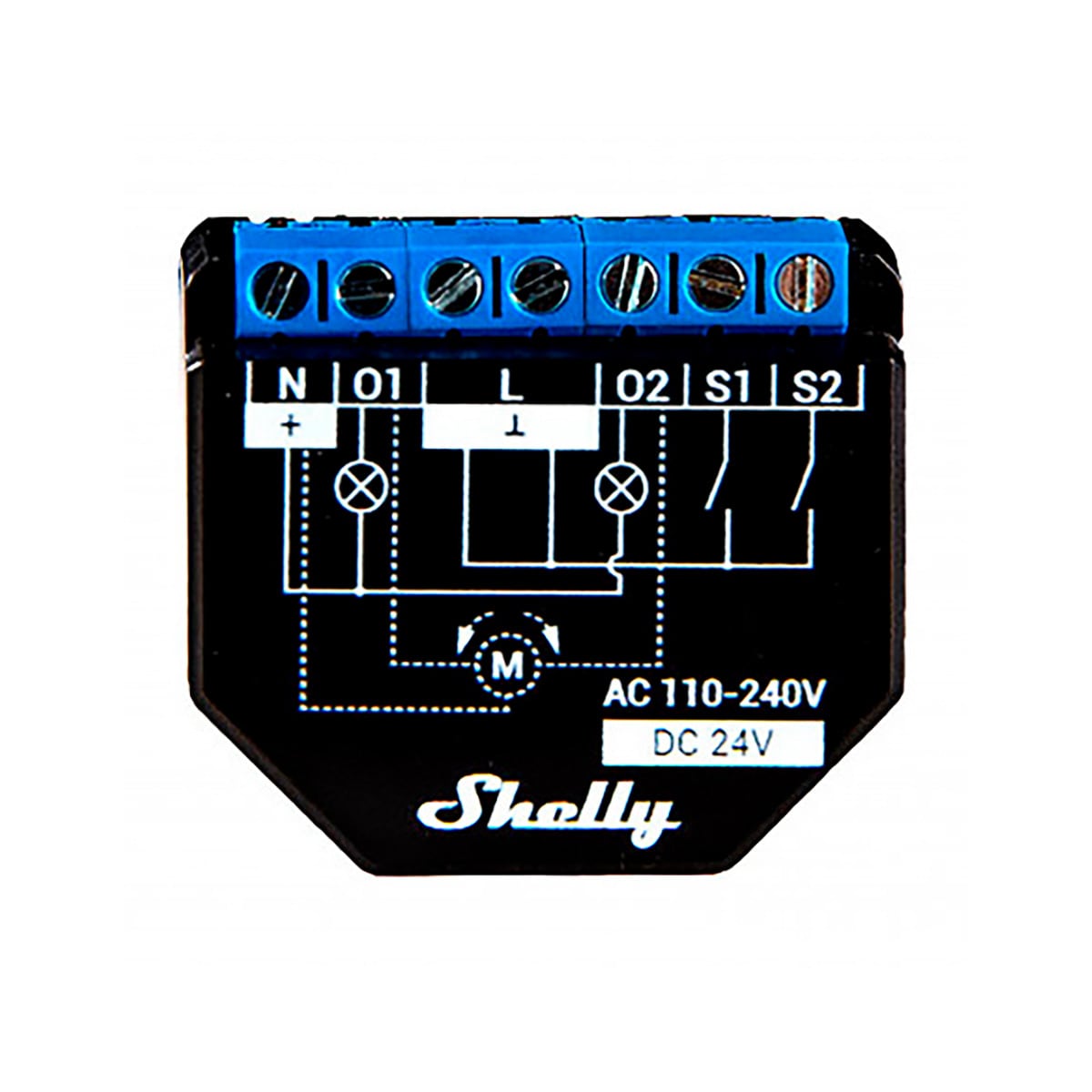 Módulo Wi-Fi BT Plus 2 PM Control Persianas Negro / Azul-1