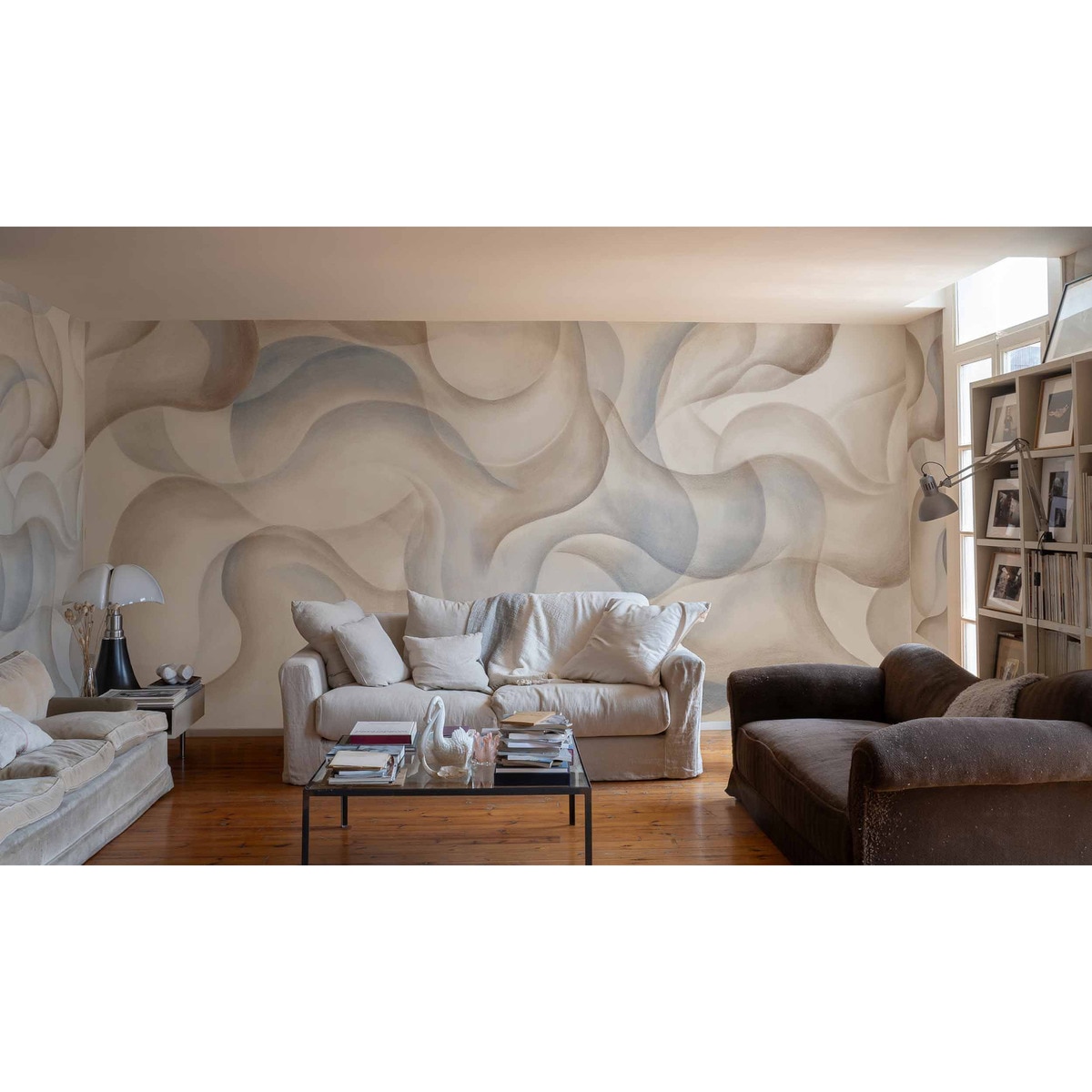 Mural My Cave Rest Time Azul-3