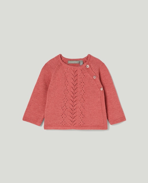 Imagen 0 de Jersey de bebé con detalle desagujado