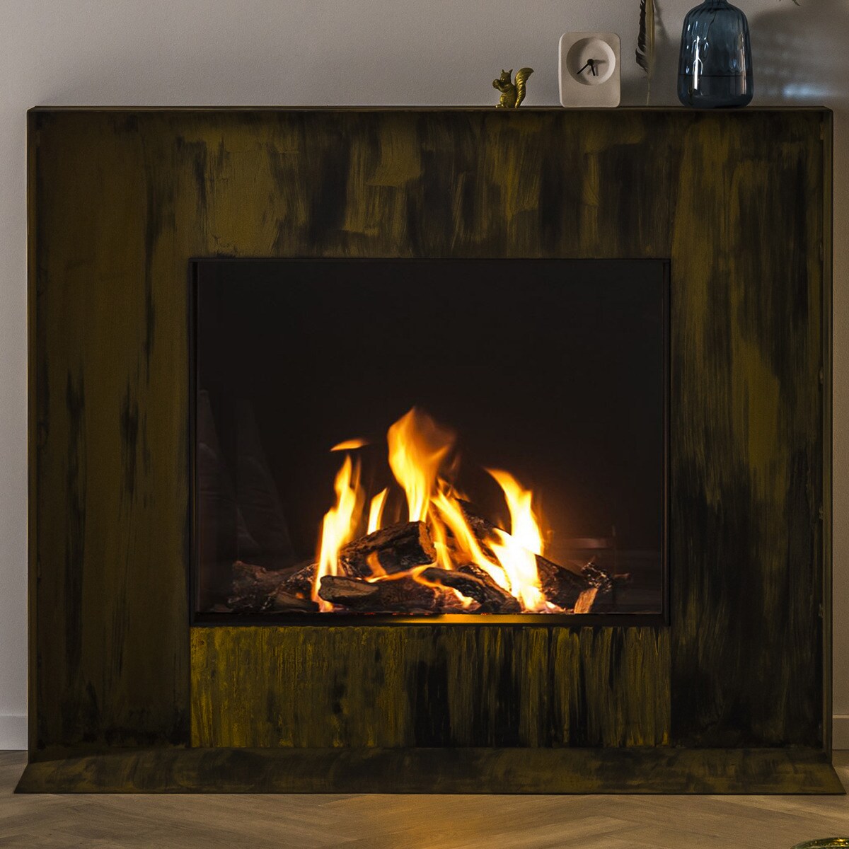 Hogar Gas Propano MG- 83/60 DQ Madera-2