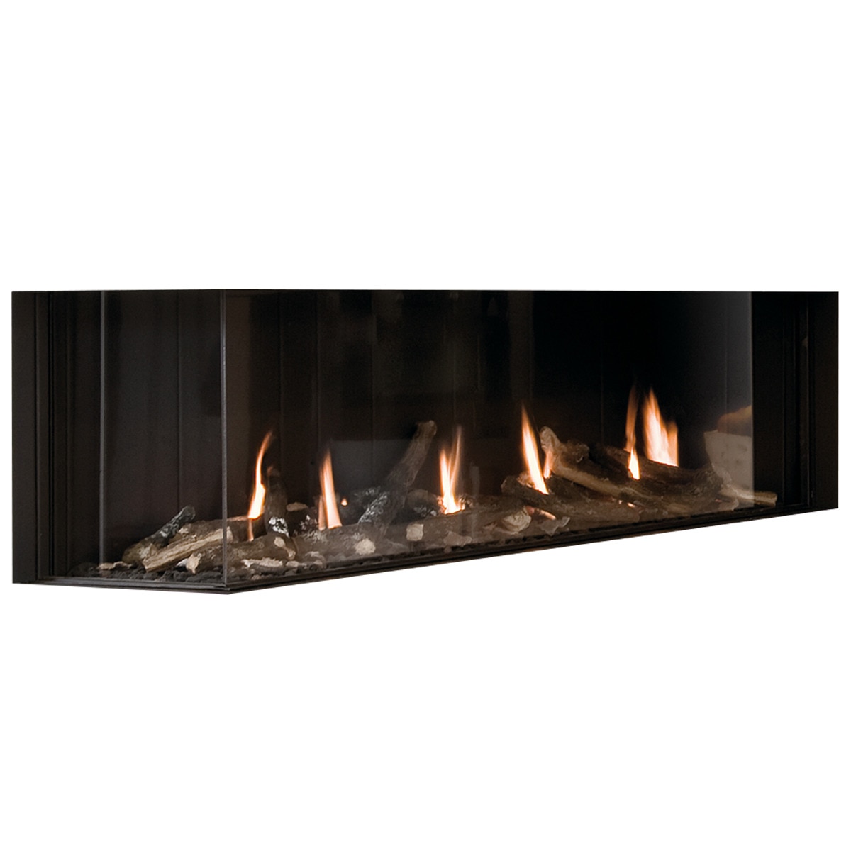 Imagen 0 de Hogar Gas Propano MG-140/38 Cristal Lateral Izquierdo