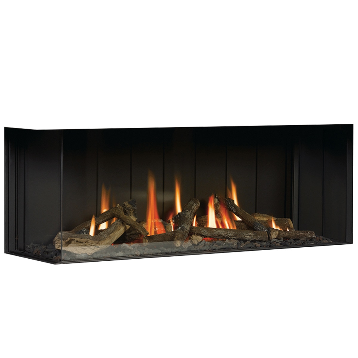 Imagen 0 de Hogar Gas Propano MG-120/38 Cristal Lateral Izquierdo