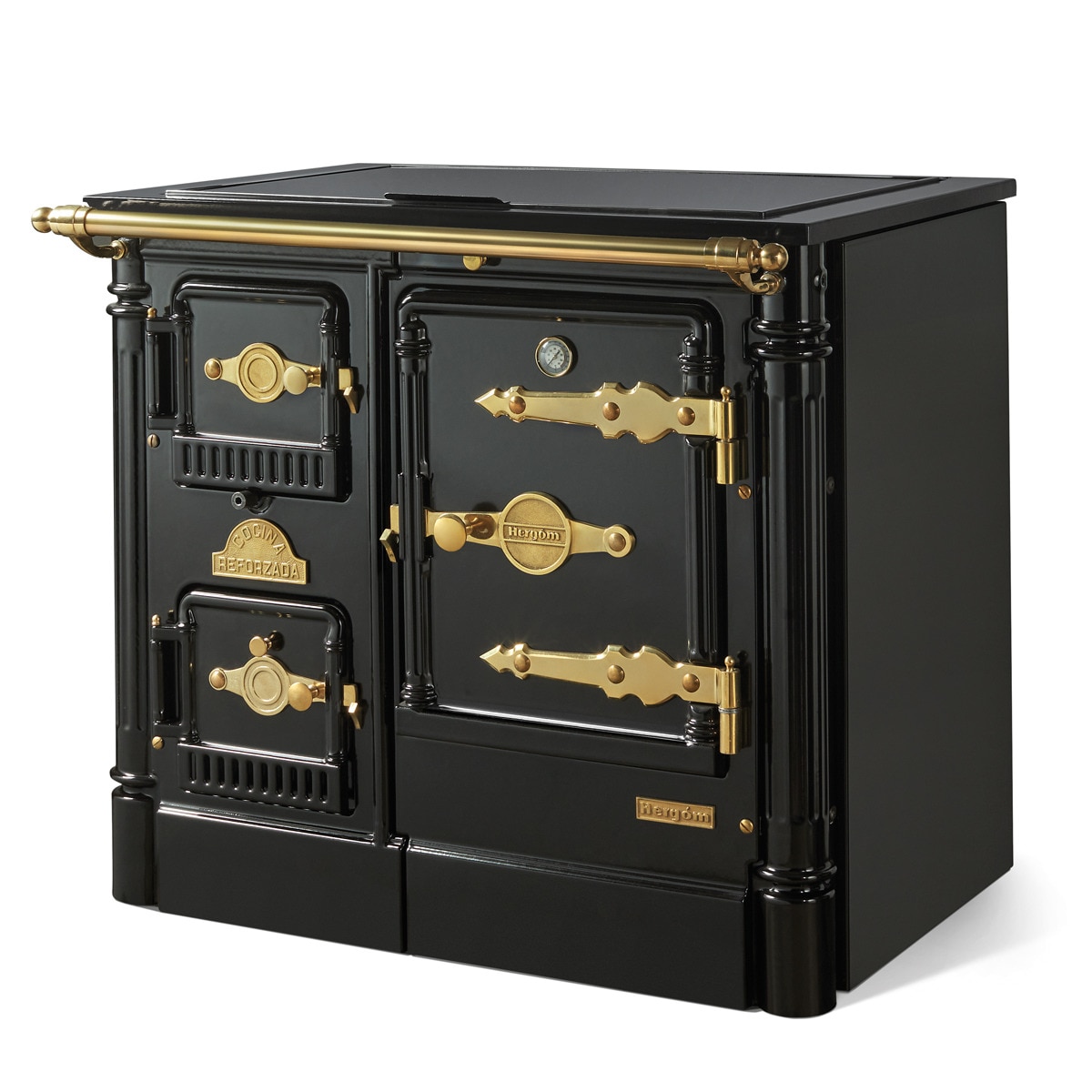 Imagen 0 de Cocina de Leña L07/90 Vitro Latón