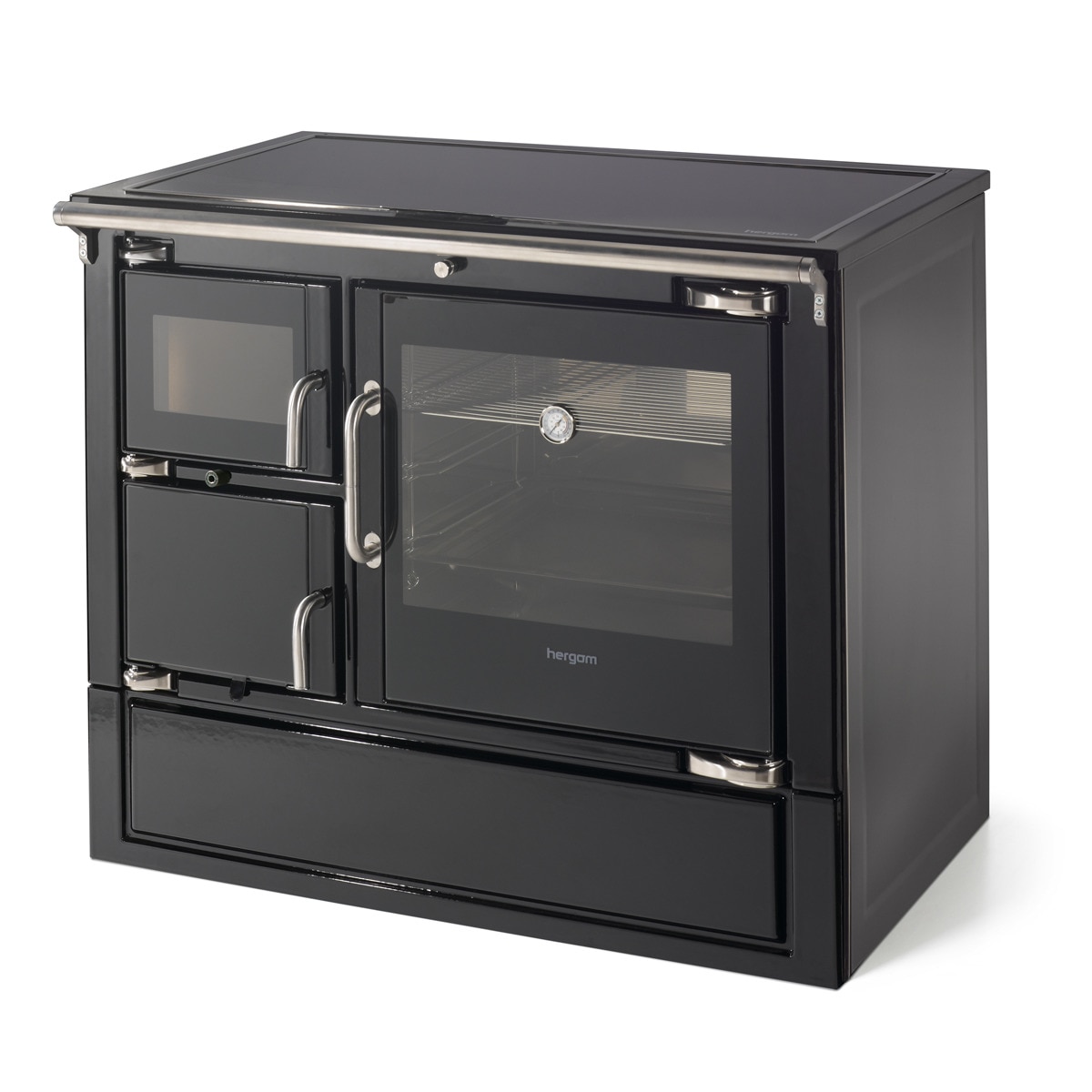 Imagen 0 de Cocina de Leña Eclecsys 100 Vitro Cromo