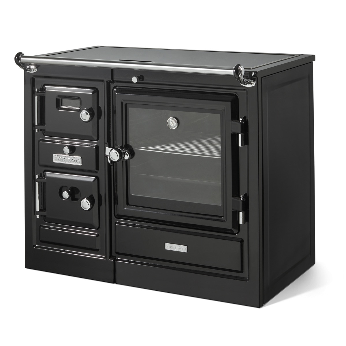 Imagen 0 de Cocina de Leña Saja 8/100 Vitro Cromo